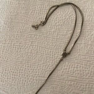 Kendra Scott silver necklace